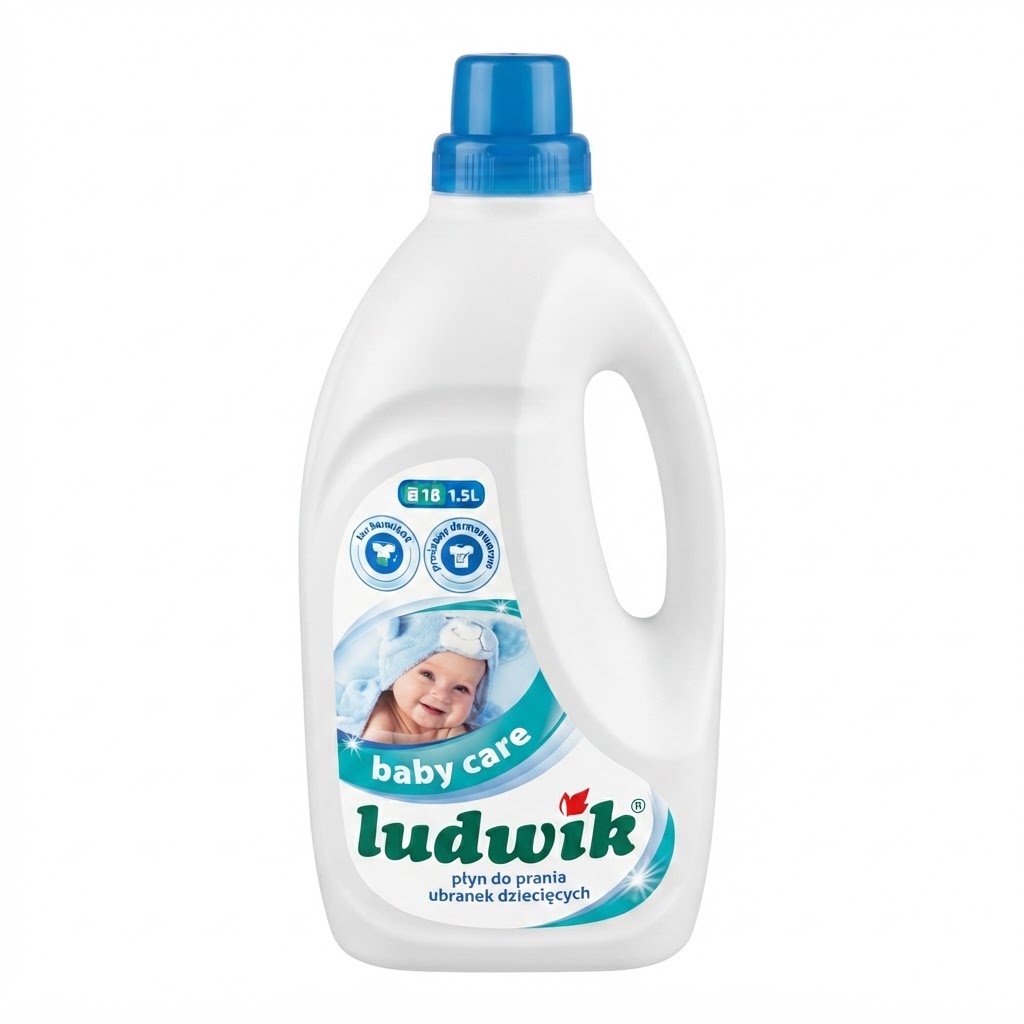 مایع لباسشویی کودک لودویک Baby Care 1.5L
