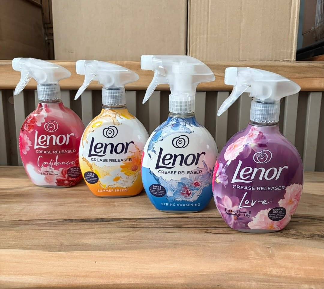 اسپری ضد چروک Lenor Crease Releaser خوشبو کننده لباس 500 میل