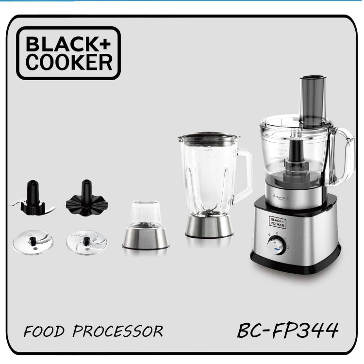 غذاساز چندکاره بلک کوکر مدل BC-FP344