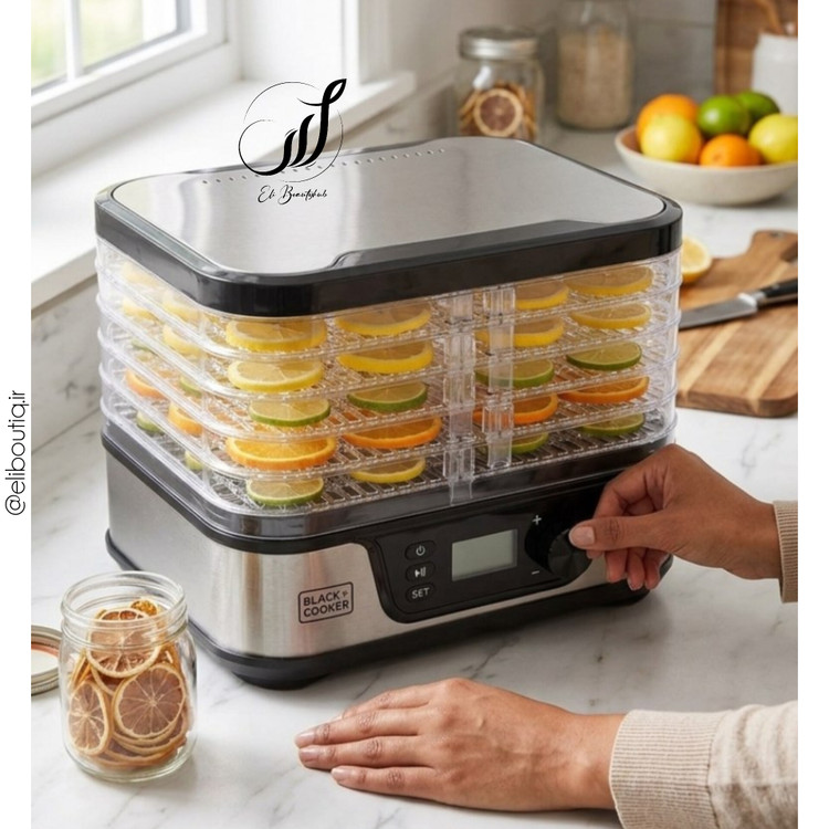 میوه خشک کن بلک کوکر مدل BC323FD با بدنه پلاستیک